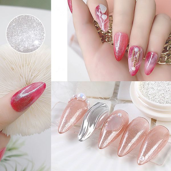 1box nail powder glitter nail dust manicure pigment glitter nail art decoration accessories i054, Silver;gold
1box nail powder glitter nail dust manicure pigment glitter nail art decoration accessories i054, Silver;gold
