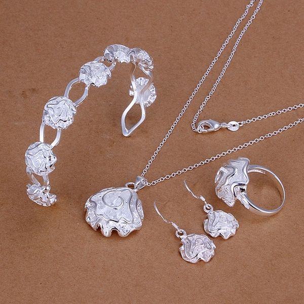 solid wedding jewelry female charm elegance roses necklace bracelet ring drop earrings fashion silver color jewelry sets s321, Slivery;golden
solid wedding jewelry female charm elegance roses necklace bracelet ring drop earrings fashion silver color jewelry sets s321, Slivery;golden