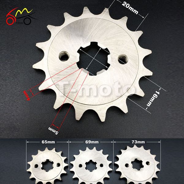 15t 16t 17t tooth sprocket for ybr125/150 yx125 srz150 jym150 dirt pit bike atv quad go kart moped buggy scooter motorcycle
15t 16t 17t tooth sprocket for ybr125/150 yx125 srz150 jym150 dirt pit bike atv quad go kart moped buggy scooter motorcycle