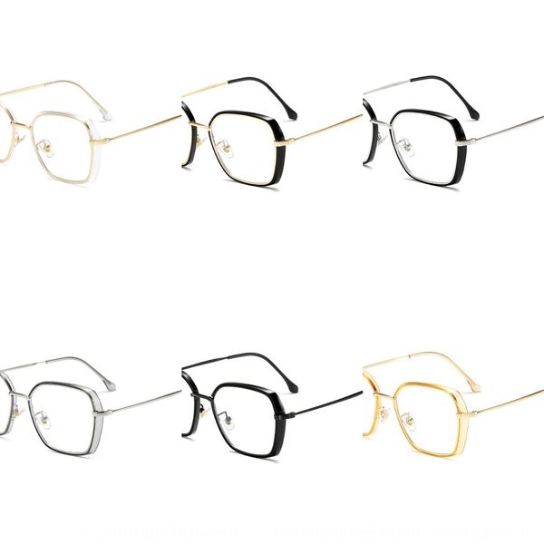 2020 plain women's polygon frame transparent glasses frame plain glasses tide, Silver
2020 plain women's polygon frame transparent glasses frame plain glasses tide, Silver