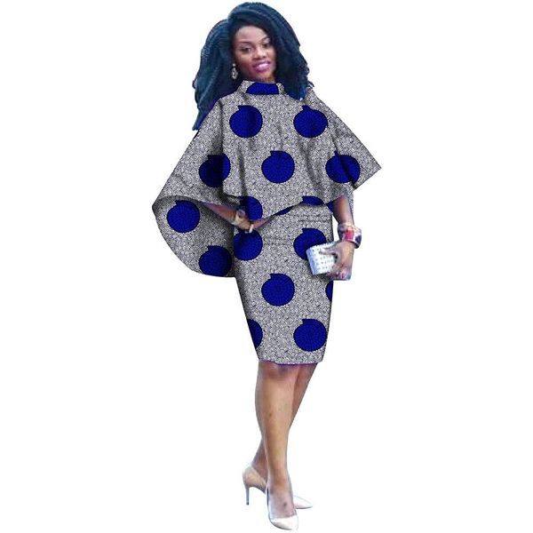 african dresses for women suits 2 pieces wax print coat+skirt casual clothing, White
african dresses for women suits 2 pieces wax print coat+skirt casual clothing, White