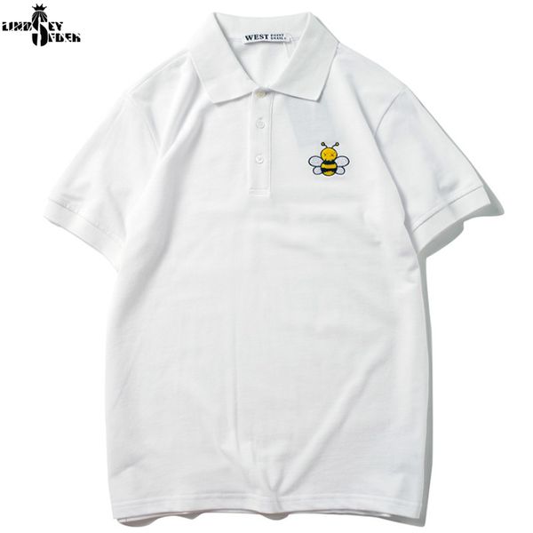 men's polos lindsey seader men embroidery bees shirt soft breathable comfortable colorfast keep-warm cotton fashion business casual top, White;black
men's polos lindsey seader men embroidery bees shirt soft breathable comfortable colorfast keep-warm cotton fashion business casual top, White;black