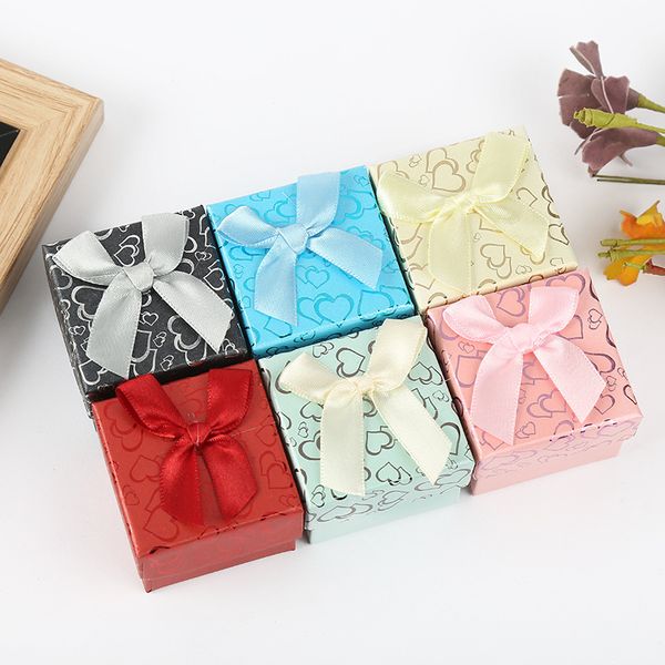 heart print jewelry organizer paper box 8.5x5x2.5cm 24pcs with butterfly ribbon gift earring ring display packaging boxes, Pink;blue
heart print jewelry organizer paper box 8.5x5x2.5cm 24pcs with butterfly ribbon gift earring ring display packaging boxes, Pink;blue