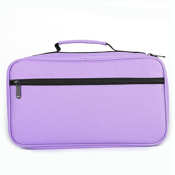 purple 60 hole art marker pen box oxford cloth large detachable school pencil pencil bag professional case stationery bag
purple 60 hole art marker pen box oxford cloth large detachable school pencil pencil bag professional case stationery bag