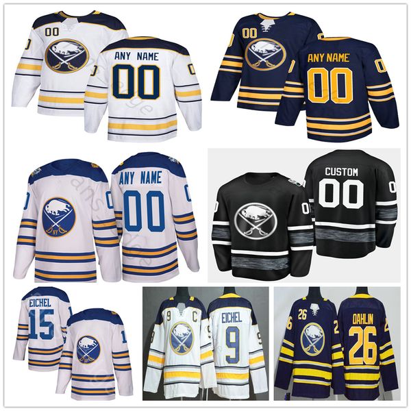 custom buffalo sabres #9 jack eichel 55 rasmus ristolainen 29 jason pominville 28 zemgus girgensons men women kids youth ice hockey jerseys, Black;red
custom buffalo sabres #9 jack eichel 55 rasmus ristolainen 29 jason pominville 28 zemgus girgensons men women kids youth ice hockey jerseys, Black;red