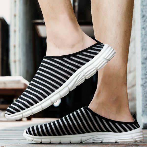 summer shoes men sandals slip on beach slippers mules men sneakers fashion mesh breathable sandalias zapatos hombre, Black
summer shoes men sandals slip on beach slippers mules men sneakers fashion mesh breathable sandalias zapatos hombre, Black