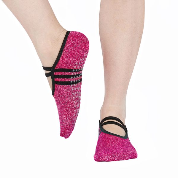 professional non-slip yoga socks with parallel bars dance ballet women's sports socks cotton female fitness pilates, Black
professional non-slip yoga socks with parallel bars dance ballet women's sports socks cotton female fitness pilates, Black