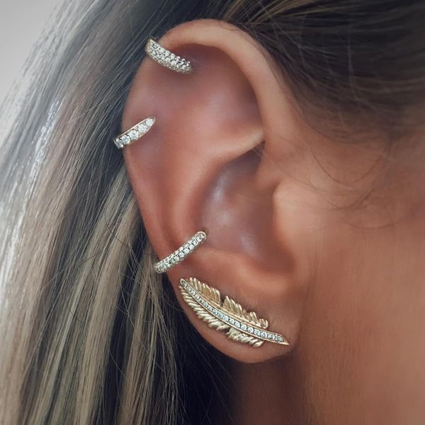 bohemian leaf clip on earrings fashion circle golden color crystal ear cuff women cartilage wrap ear earcuff earrings jewelry, Silver
bohemian leaf clip on earrings fashion circle golden color crystal ear cuff women cartilage wrap ear earcuff earrings jewelry, Silver