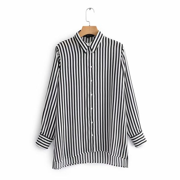 women vintage striped print casual smock blouse autumn office ladies long sleeve shirts chic femininas kimono blusas ls4387, White
women vintage striped print casual smock blouse autumn office ladies long sleeve shirts chic femininas kimono blusas ls4387, White