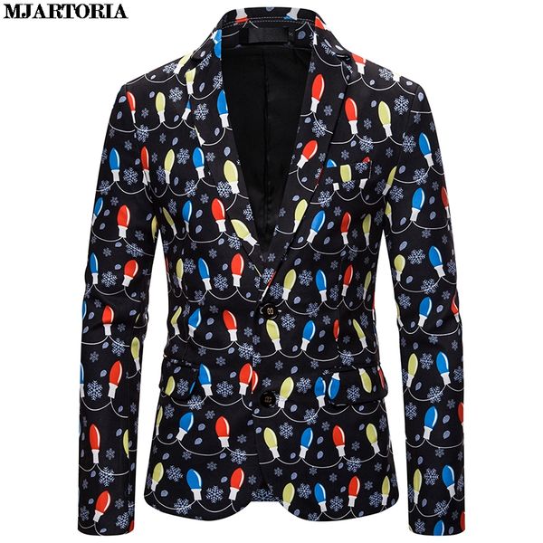 mjartoria men printing blazer slim snow party single breasted suit jacket long sleeve christmas coat terno masculino new, White;black
mjartoria men printing blazer slim snow party single breasted suit jacket long sleeve christmas coat terno masculino new, White;black