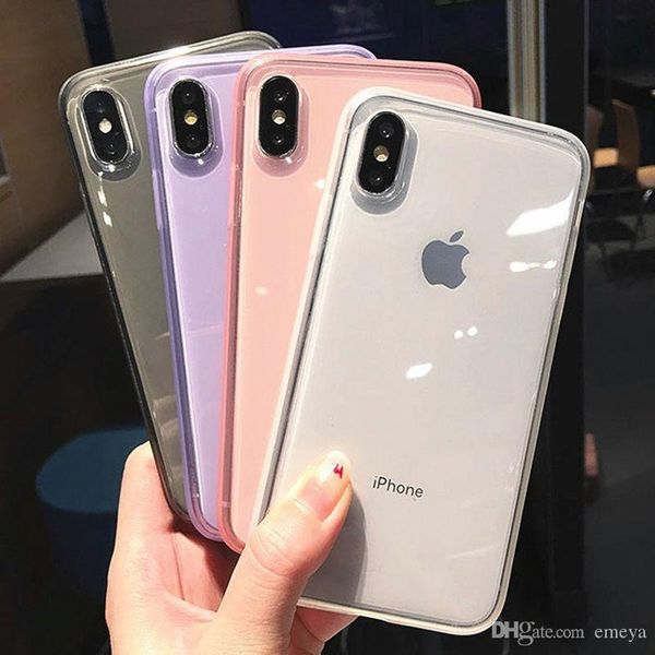 1pcs fashion colorful transparent shockproof frame phone case for iphone 11 pro x xs xr xs max 8 7 6 6s plus soft tpu protection back cover
1pcs fashion colorful transparent shockproof frame phone case for iphone 11 pro x xs xr xs max 8 7 6 6s plus soft tpu protection back cover