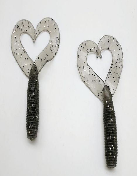yingtouman 10pcs/lot gray/fluorescent double-tailed tail 8 cm 4.6 g / 6.2 cm 2.2 g soft worm fake bait bite resistant lure jrscz
yingtouman 10pcs/lot gray/fluorescent double-tailed tail 8 cm 4.6 g / 6.2 cm 2.2 g soft worm fake bait bite resistant lure jrscz