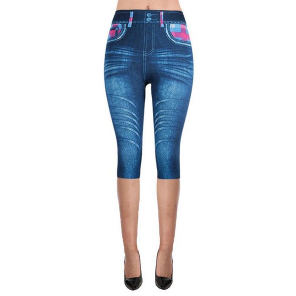 women pants sports autumn cropped casual rinted loose imitated denim fashion fitness ladies trouser, Blue
women pants sports autumn cropped casual rinted loose imitated denim fashion fitness ladies trouser, Blue