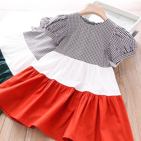2020 лето девочки плед платье оптовая детская одежда, Red;yellow
2020 лето девочки плед платье оптовая детская одежда, Red;yellow