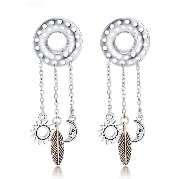 dangle pendant ear piercings jewelry stainless steel flare ear plugs expander flesh tunnels gauge body jewelry 60pcs, Silver
dangle pendant ear piercings jewelry stainless steel flare ear plugs expander flesh tunnels gauge body jewelry 60pcs, Silver
