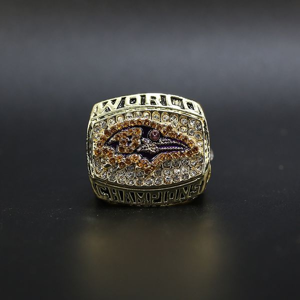 2000 baltimore r a v e n s football world championship ring wholesale ing, Golden;silver
2000 baltimore r a v e n s football world championship ring wholesale ing, Golden;silver