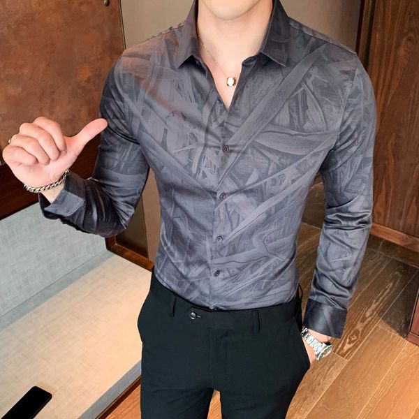 mens shirts 2020 vintage england flower printing mens long sleeve shirts british style clothing fashion social club outfits, White;black
mens shirts 2020 vintage england flower printing mens long sleeve shirts british style clothing fashion social club outfits, White;black