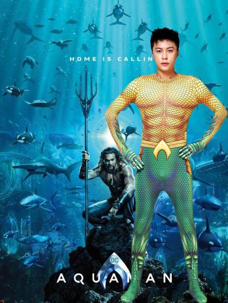 aquaman cosplay mens halloween clothes designer hero jumpsuits theme costume fancy dress party and carnival clothes, Black;red
aquaman cosplay mens halloween clothes designer hero jumpsuits theme costume fancy dress party and carnival clothes, Black;red