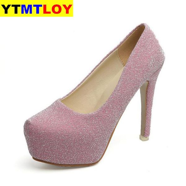 new size 34-42 women summer pumps shoes platform slip-on thin heels shallow solid club lady party female silver pink heels, Black
new size 34-42 women summer pumps shoes platform slip-on thin heels shallow solid club lady party female silver pink heels, Black