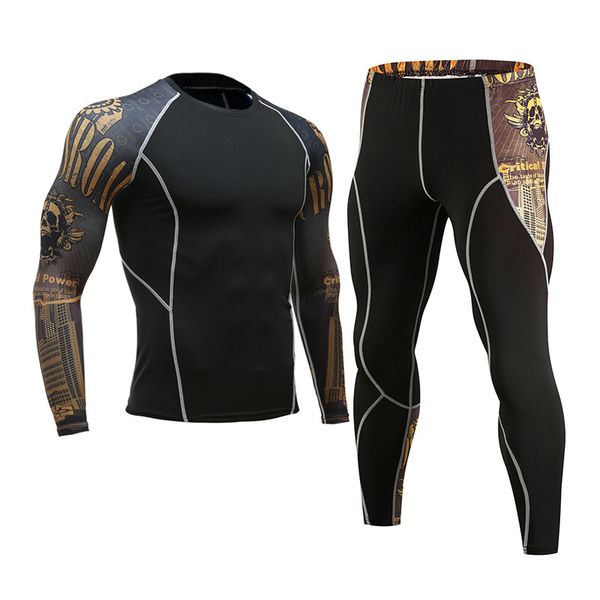brand men's long sleeve t-shirt mma rashgard kit thermal underwear compression crossfit shirts fitness leggings base layer 4xl, Gray
brand men's long sleeve t-shirt mma rashgard kit thermal underwear compression crossfit shirts fitness leggings base layer 4xl, Gray