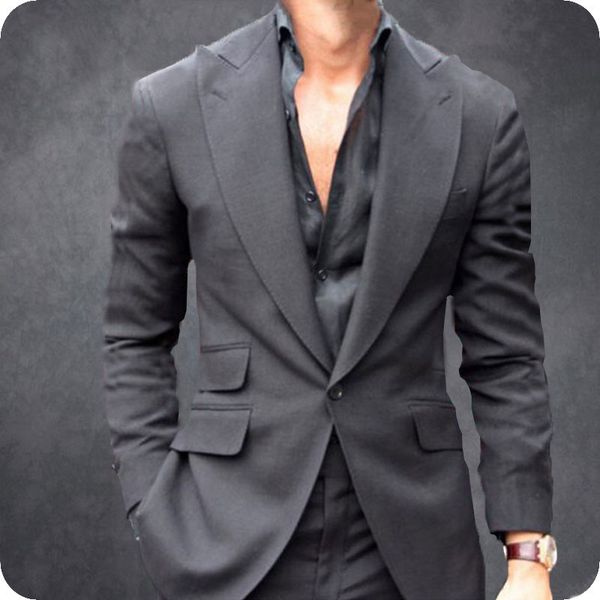 formal business grey men suits wide peaked lapel slim fit male blazers jacket coat pant latest designs costume homme 2piece terno masculino, Black;gray
formal business grey men suits wide peaked lapel slim fit male blazers jacket coat pant latest designs costume homme 2piece terno masculino, Black;gray