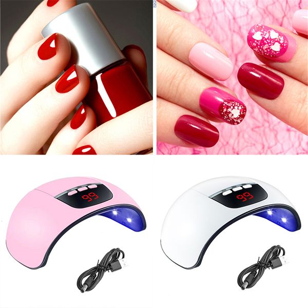 45w nail dryer uv led lamp for women quick-drying manicure tools, Silver
45w nail dryer uv led lamp for women quick-drying manicure tools, Silver