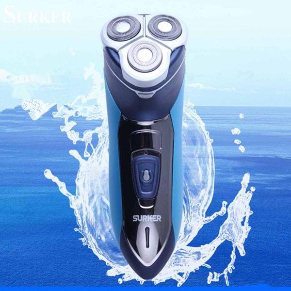 surker ks-8811 washable rechargeable electric shaver beard trimmer 3 heads razors men face care eu plug father 's day gift
surker ks-8811 washable rechargeable electric shaver beard trimmer 3 heads razors men face care eu plug father 's day gift