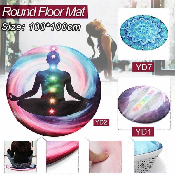 100cm*100cm round meditation yoga mat printed polyester pvc portable foldable yoga mat
100cm*100cm round meditation yoga mat printed polyester pvc portable foldable yoga mat