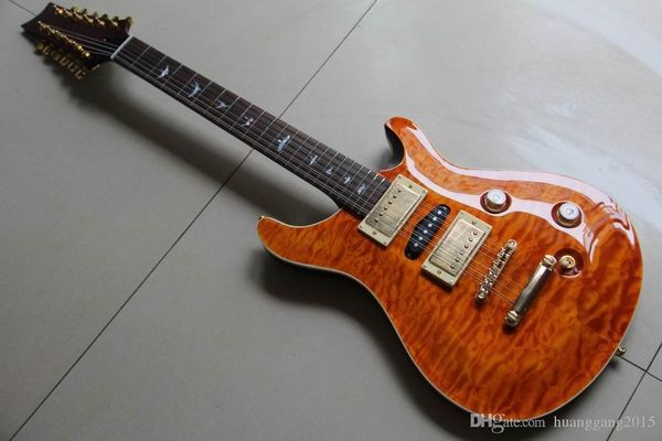 wholesale new arrival china guitar prscustom 12 string electric guitar in brown burst 120715
wholesale new arrival china guitar prscustom 12 string electric guitar in brown burst 120715