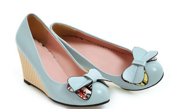 2020 spring and autumn with new style fashion slope heel round head bowknot women's shoes @qwe256, Black
2020 spring and autumn with new style fashion slope heel round head bowknot women's shoes @qwe256, Black