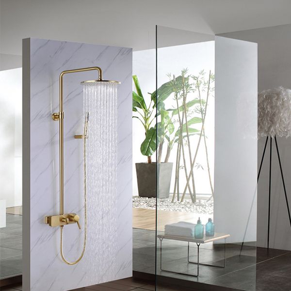 solid brass brushed gold/black/chrome wall mounted shower mixer bathroom shower faucet
solid brass brushed gold/black/chrome wall mounted shower mixer bathroom shower faucet