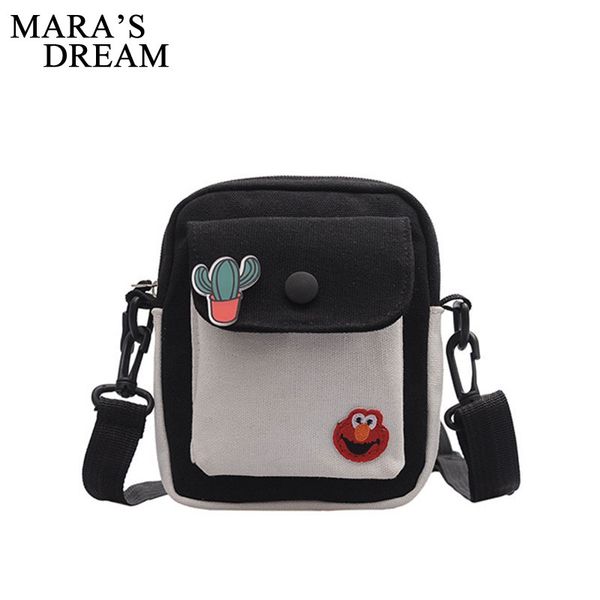 mara's dream 2019 new stitching color shoulder bag ins net red personality small bag tide mini canvas shoulder purse
mara's dream 2019 new stitching color shoulder bag ins net red personality small bag tide mini canvas shoulder purse