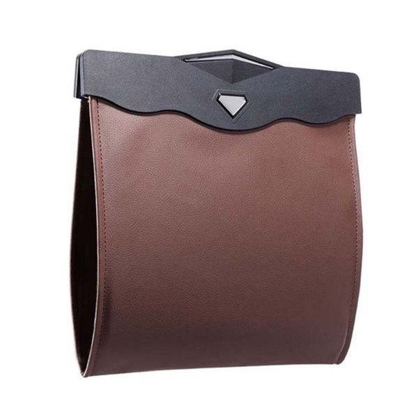 smart led car trash can waterproof garbage bag leather storage pocket reusable k1af 
smart led car trash can waterproof garbage bag leather storage pocket reusable k1af