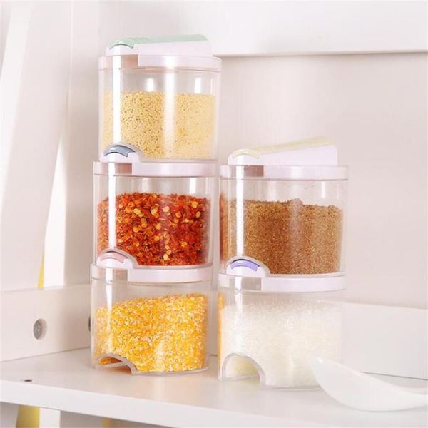kitchen sugar salt pepper spices rack seasoning storage box organizer 5pcs/set bottle pot for condiment spice container set
kitchen sugar salt pepper spices rack seasoning storage box organizer 5pcs/set bottle pot for condiment spice container set