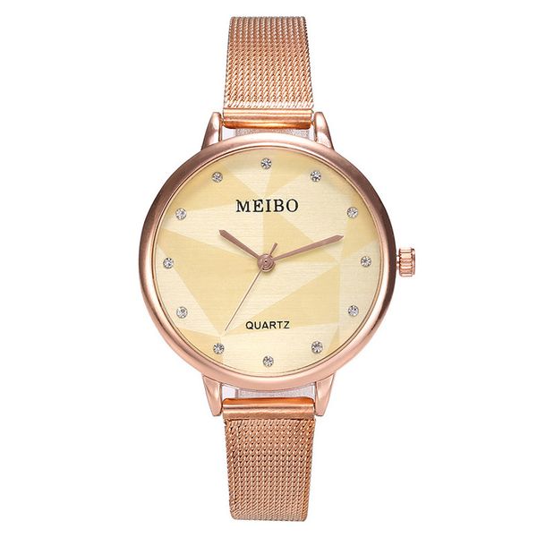 fashion new casual simple sport wrist watches for women quartz stainless steel newv strap watch analog wrist watch, Slivery;brown
fashion new casual simple sport wrist watches for women quartz stainless steel newv strap watch analog wrist watch, Slivery;brown