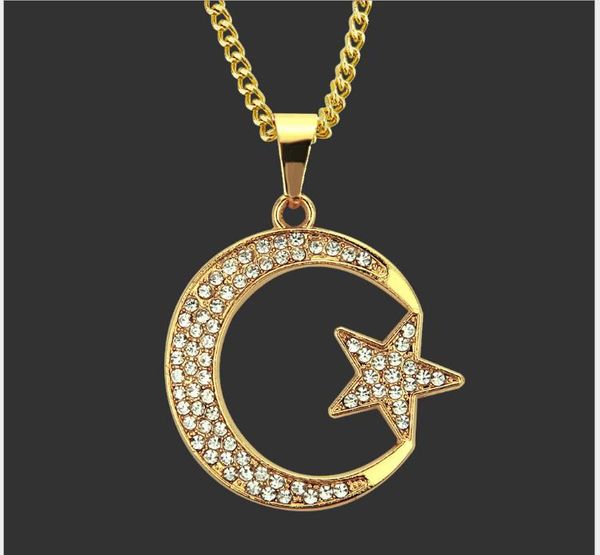 new european and american fashion boom hip-hop with diamond personality tide brand moonstar alloy boutique pendant necklace jewelry, Silver
new european and american fashion boom hip-hop with diamond personality tide brand moonstar alloy boutique pendant necklace jewelry, Silver