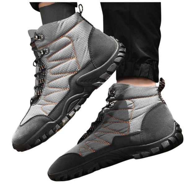 fashion men's waterproof single shoes non-slip hiking shoes outdoor snow boots men's non-slip warm lace up winter boots#g2, Black
fashion men's waterproof single shoes non-slip hiking shoes outdoor snow boots men's non-slip warm lace up winter boots#g2, Black