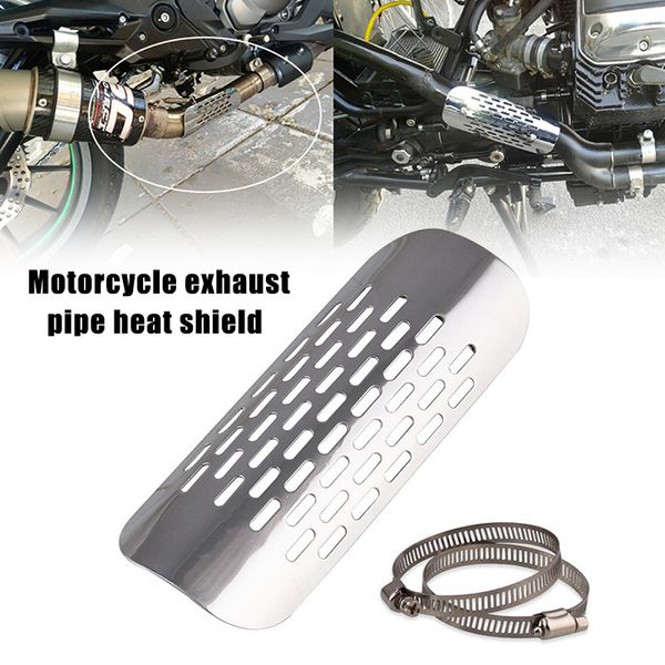 chromed exhaust muffler pipe heat shield cover heel guard motorcycle accessories sub sale
chromed exhaust muffler pipe heat shield cover heel guard motorcycle accessories sub sale