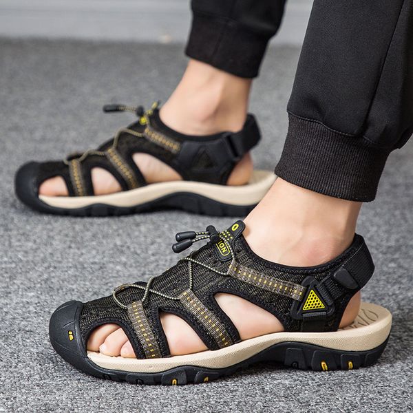 sandals vamnie summer mens beach leather for men gladiator outdoor sports male shoes large size 38-48, Black
sandals vamnie summer mens beach leather for men gladiator outdoor sports male shoes large size 38-48, Black