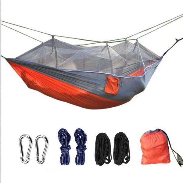 ultralight travel hammock with integrated mosquito net durable portable hamak hanging chair rede breathable hang bed
ultralight travel hammock with integrated mosquito net durable portable hamak hanging chair rede breathable hang bed