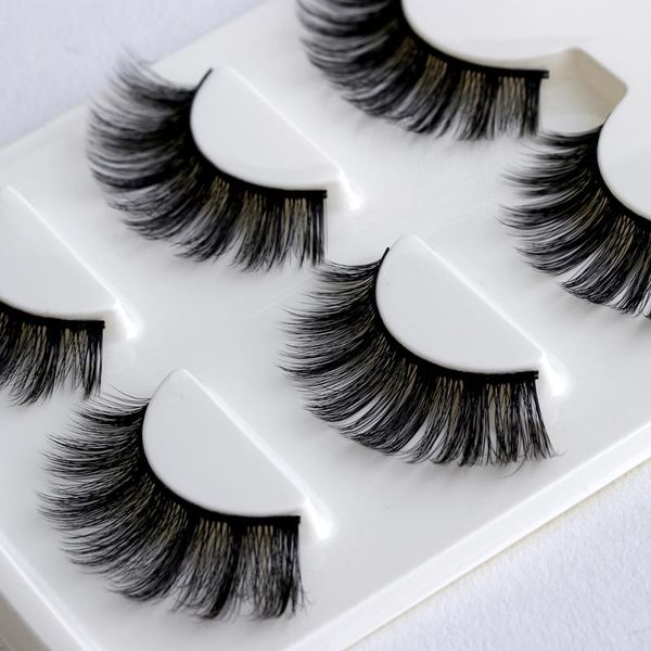 3pairs/set 3d silk fiber false eyelashes extension beauty tools natural makeup thick cross lashes voluminous messy handmade
3pairs/set 3d silk fiber false eyelashes extension beauty tools natural makeup thick cross lashes voluminous messy handmade