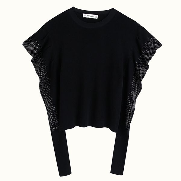 rr solid sequined sweaters women fashion o neck sweater women elegant long sleeve sweaters female ladies jc, White;black 
rr solid sequined sweaters women fashion o neck sweater women elegant long sleeve sweaters female ladies jc, White;black