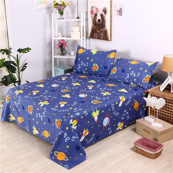 new cartoon space lift off printed flat sheet boy girls pure cotton bed sheet twin full queen king size children mattress covers
new cartoon space lift off printed flat sheet boy girls pure cotton bed sheet twin full queen king size children mattress covers