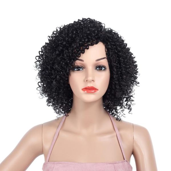 synthetic wigs 14 inch afro kinky curly wig short black for women high temperature fiber hair accessories
synthetic wigs 14 inch afro kinky curly wig short black for women high temperature fiber hair accessories