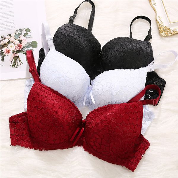 2019 new lace underwire push up bra underwear bras for women bralette lace bra cotton 3/4 cup lingerie adjustable intimates, Red;black
2019 new lace underwire push up bra underwear bras for women bralette lace bra cotton 3/4 cup lingerie adjustable intimates, Red;black