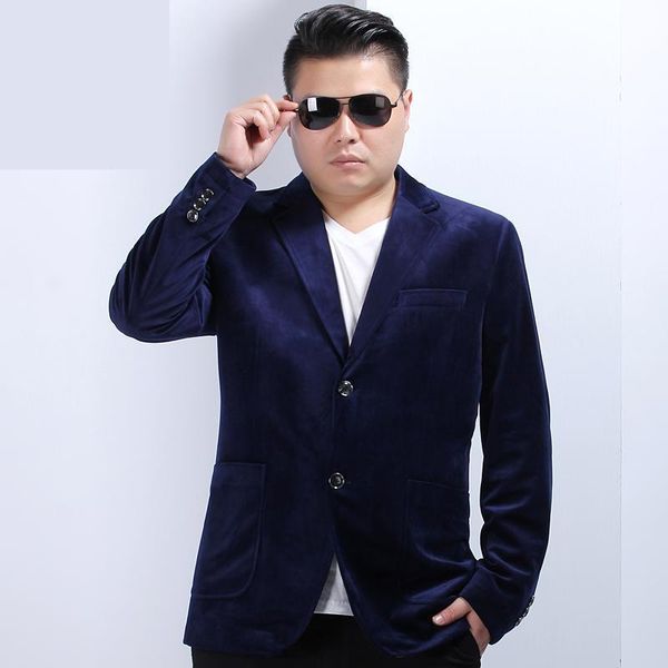 men's suits & blazers fashion mens spring autumn suit golden velvet jacket single breasted casual men plus size xl-6xl 7xl, White;black
men's suits & blazers fashion mens spring autumn suit golden velvet jacket single breasted casual men plus size xl-6xl 7xl, White;black