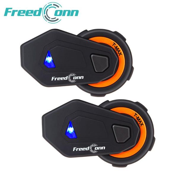2pcs original conn t-max motorcycle 6 riders group talking fm radio bluetooth 4.1 helmet intercom headset soft/hard mic 
2pcs original conn t-max motorcycle 6 riders group talking fm radio bluetooth 4.1 helmet intercom headset soft/hard mic