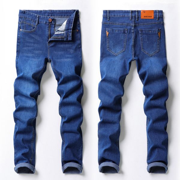 new summer fashion men's jeans pants boys solid simple casual full-length harem classic elasticity trousers plus size 28-48, Blue
new summer fashion men's jeans pants boys solid simple casual full-length harem classic elasticity trousers plus size 28-48, Blue