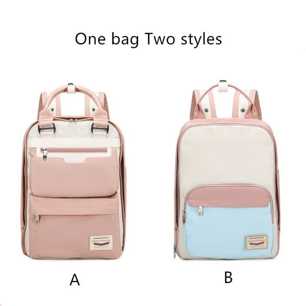 fashion women backpacks one bag two styles personality design teenager girls bags female large capacity outdoor travel backpack
fashion women backpacks one bag two styles personality design teenager girls bags female large capacity outdoor travel backpack