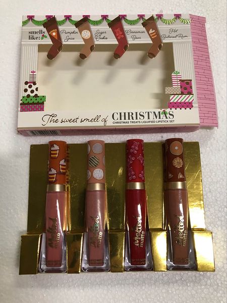 faced 4pcs lipsticks the sweet smell of christmas treats liquid 4 colors lips gloss set melted matte makeup cosmetics gift
faced 4pcs lipsticks the sweet smell of christmas treats liquid 4 colors lips gloss set melted matte makeup cosmetics gift